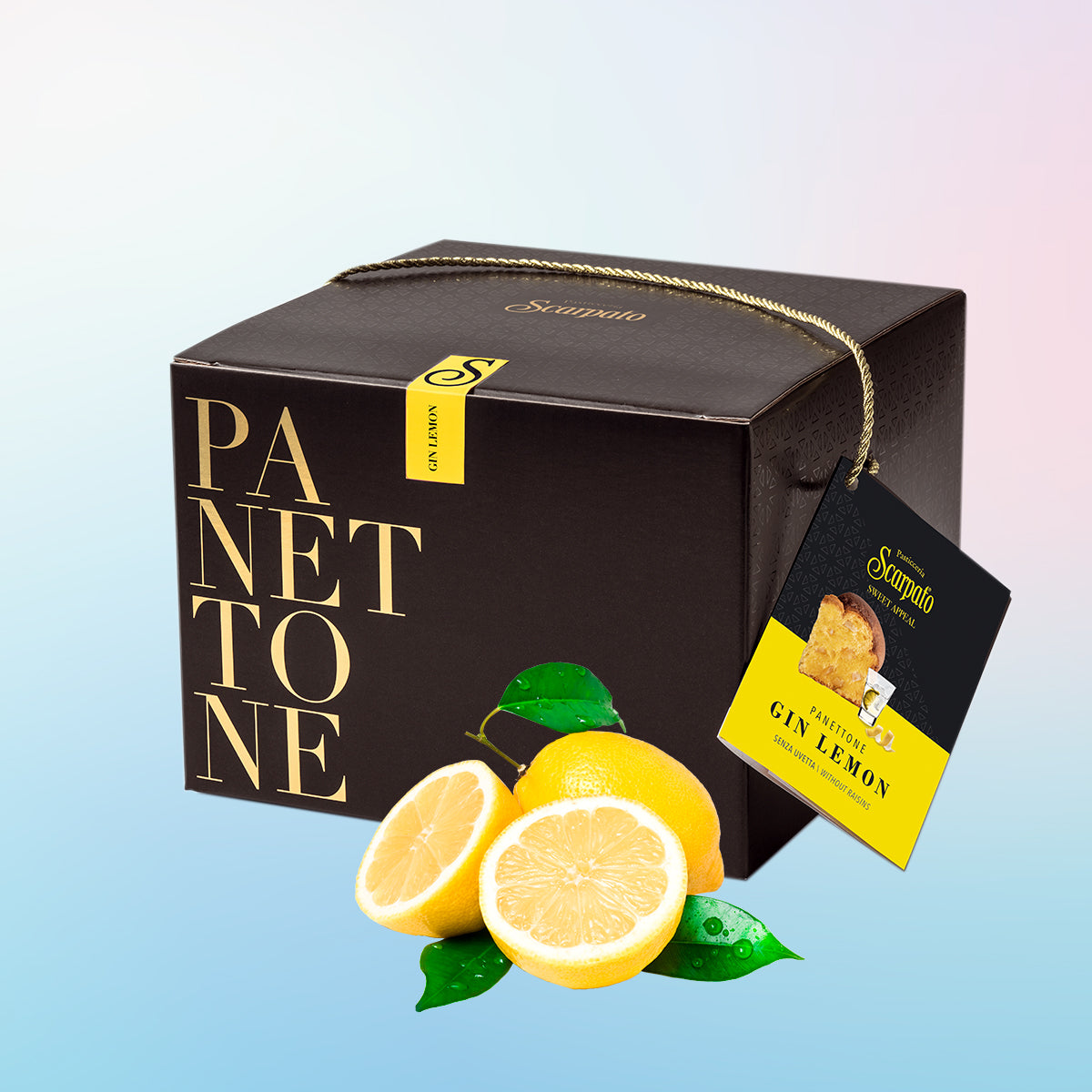 Pasticceria Scarpato -AMALFI LEMON & Gin Artisan Panettone