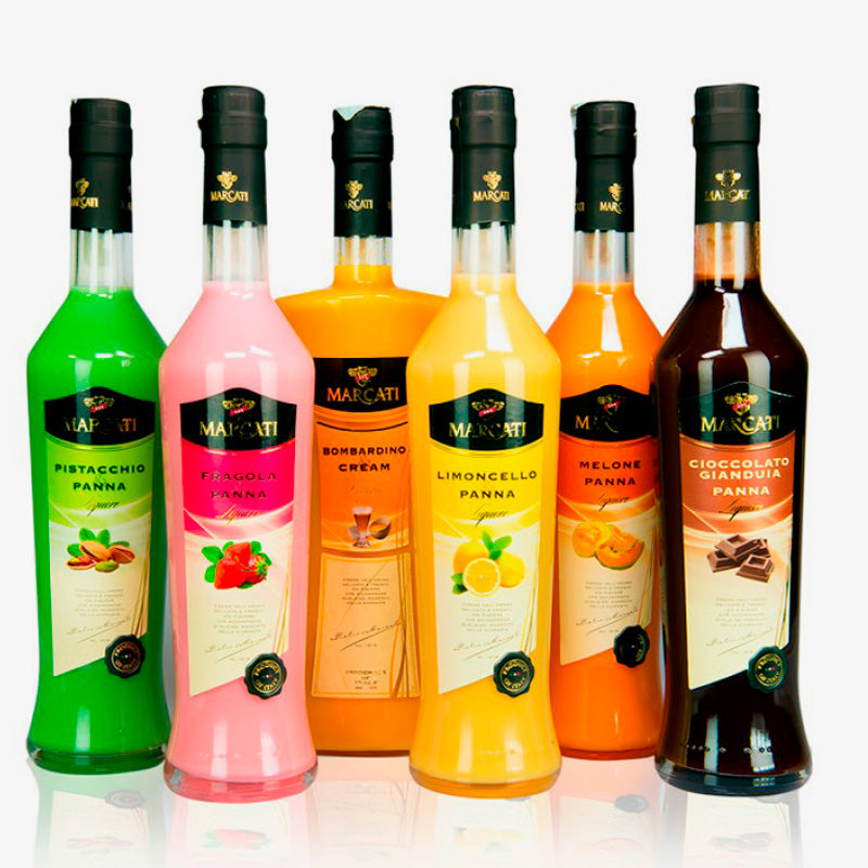 Marcati Fruit Creams Collection (Box 6 Bottles)