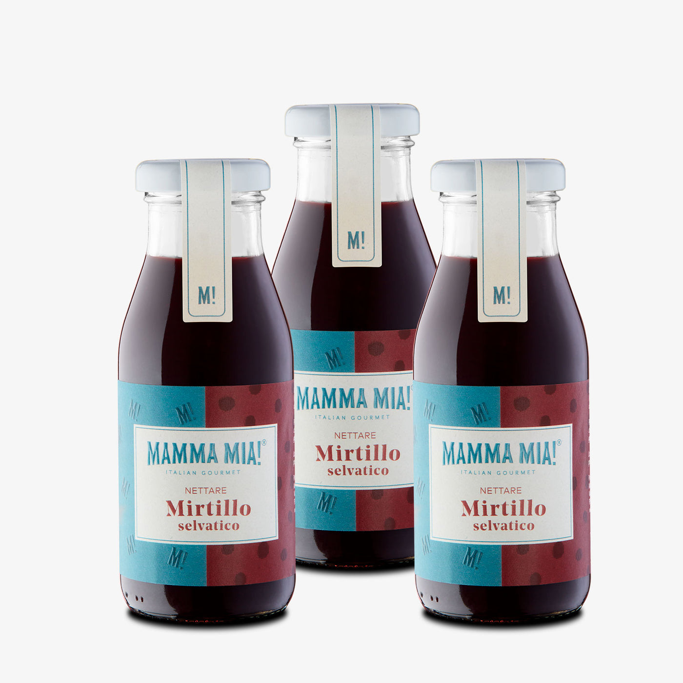 Mamma mia! Sicilian Wild Blueberries Nectar - Box n° 4 Bottles