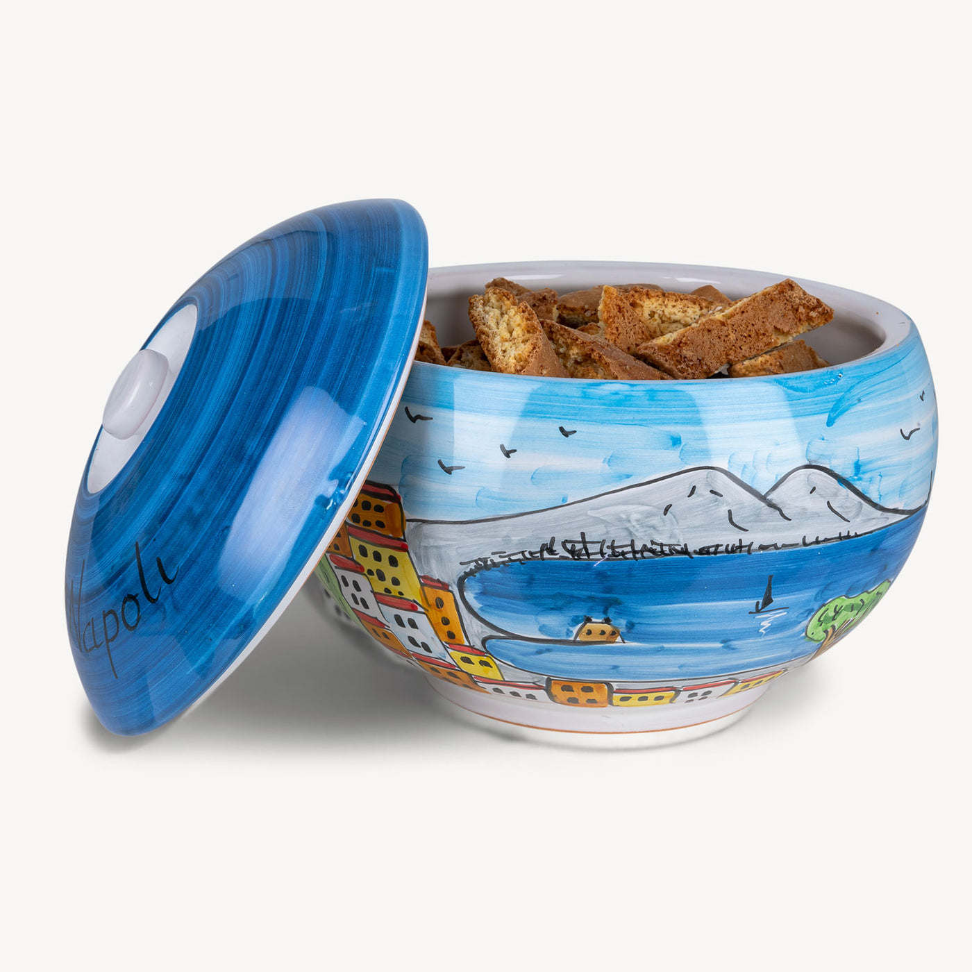 Napoli - Handmade Cookie Jar