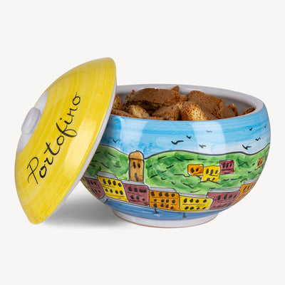 Portofino - Handmade Cookie Jar