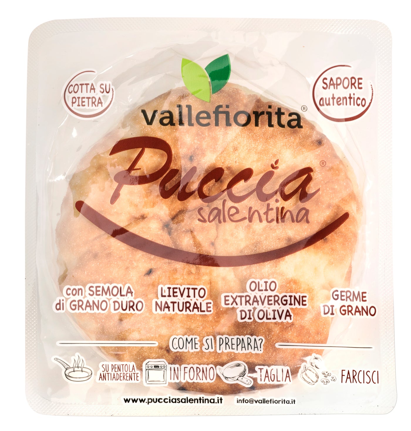 Puccia Salentina Bread - Authentic Italian Flavor – Dolceterra Italian  Within US Store