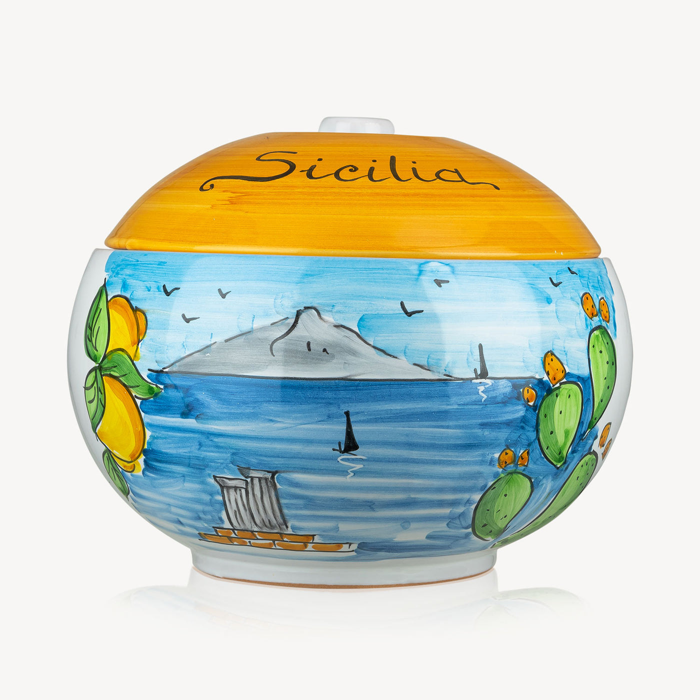 Sicilia - Dolceterra Handmade Cookie Jar