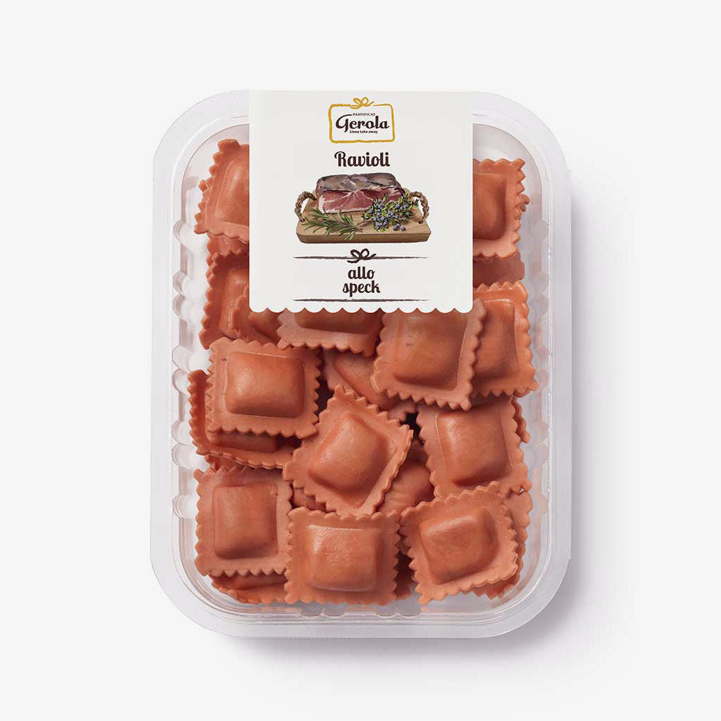 RAVIOLI WITH SPECK