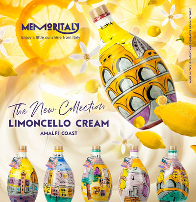 Firenze Memoritaly Handmade Jar Cream Limoncello : Liqueur italienne artisanale
