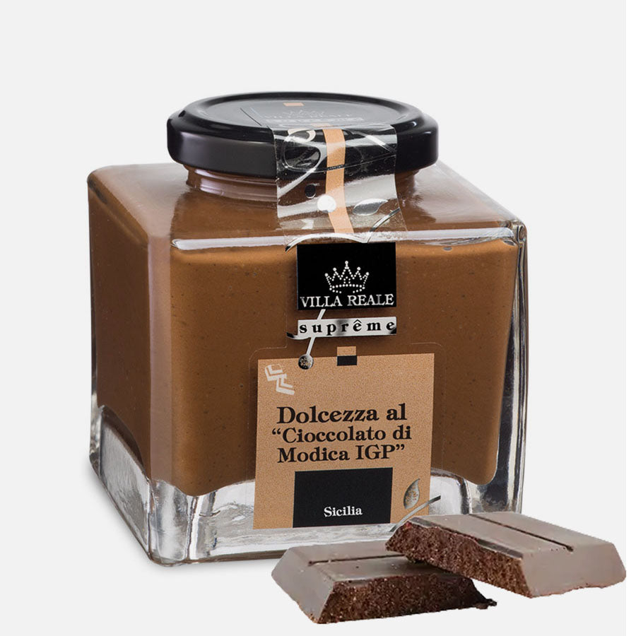 DOLCEZZA AL « CIOCCOLATO DI MODICA IGP » sicilienne