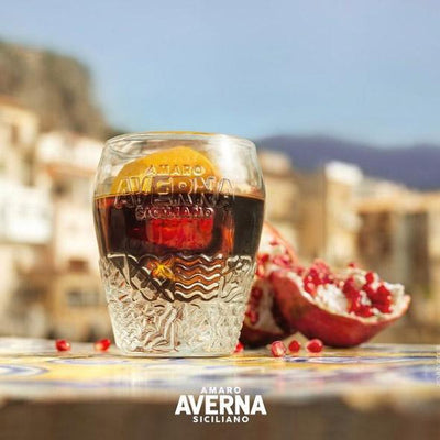 Amaro Averna 'SICILIA Amphora' Glasses Set X6