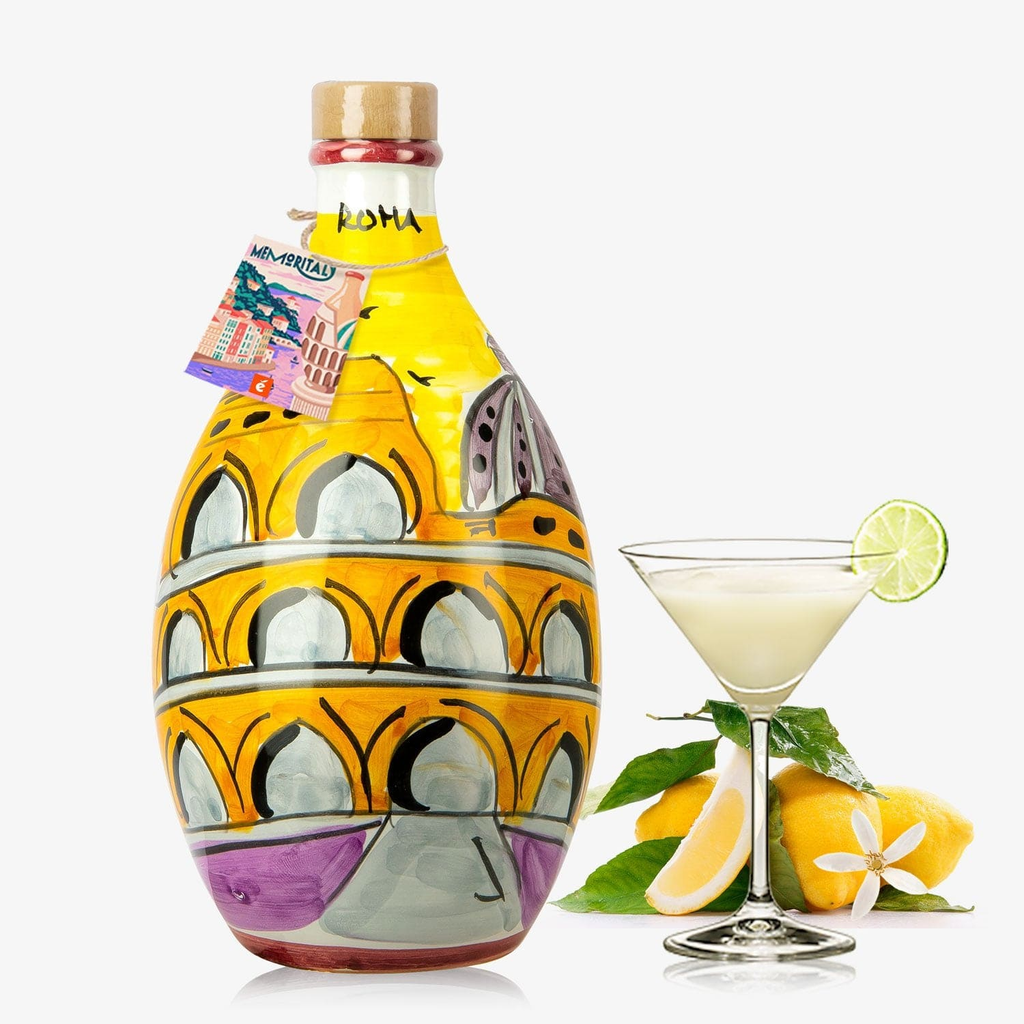 Roma Memoritaly Handmade Jar Cream Limoncello: Artisanal Italian