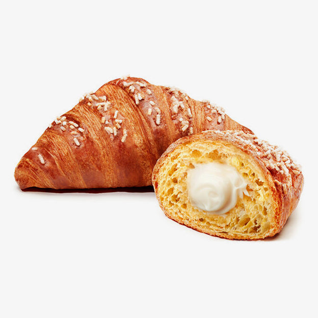 Artisan Croissant Pasta Sfogliata with Custard cream
