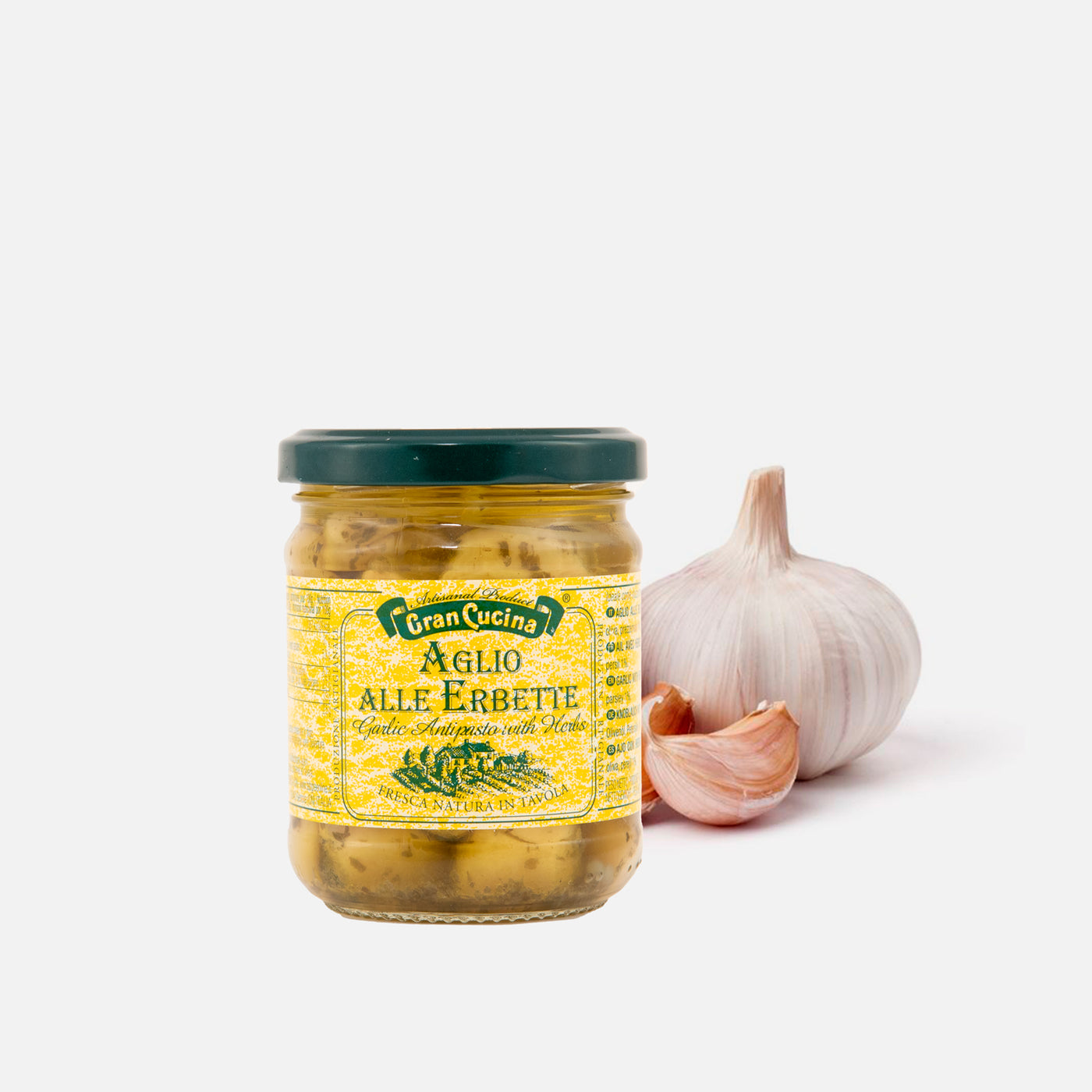 Spicchi d'aglio alle Erbe - garlic cloves with Erbs