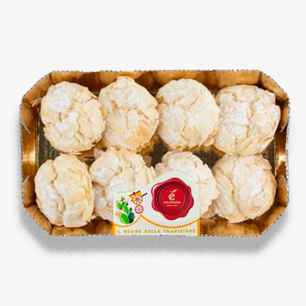 Bon Bon of Classic Almond Made in Sicily: Sicilian Delights in Every Bite