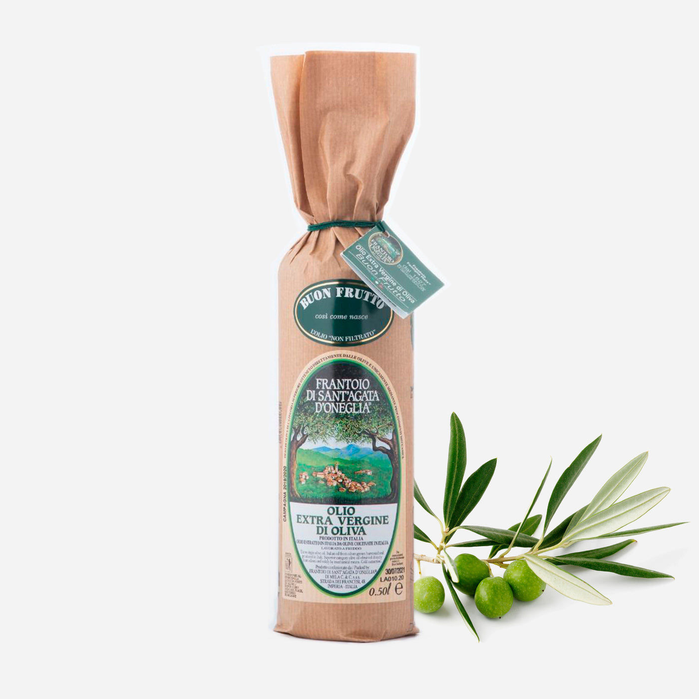 'Buon Frutto' - Huile d'olive extra vierge de Ligurie