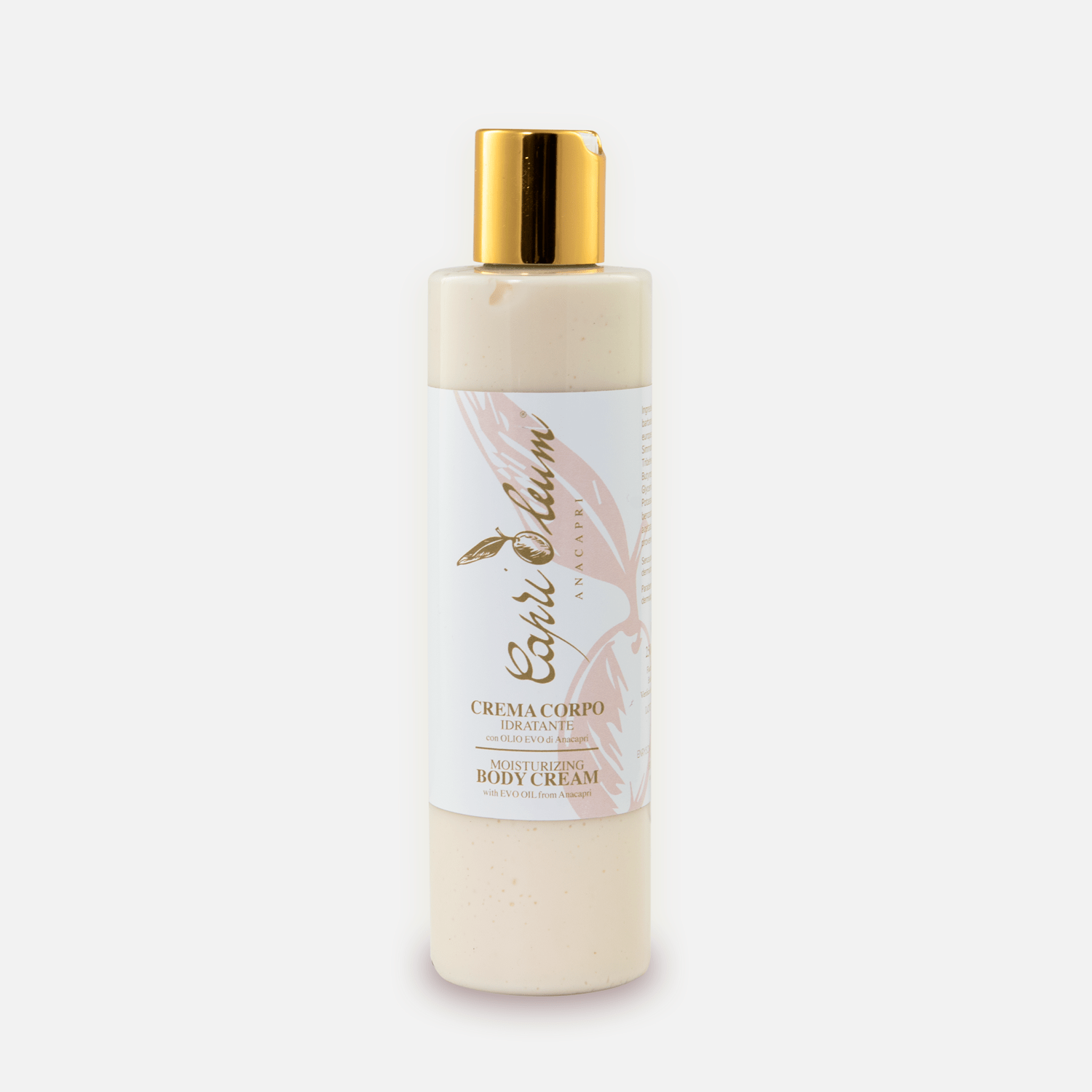 Moisturizing Body Cream with EVOO from Capri – Dolceterra Italian ...