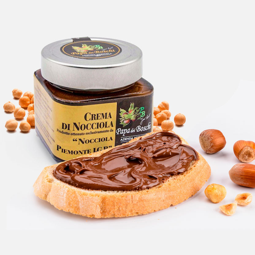 Crema di Nocciola del Piemonte IGP Gianduia - LANGHE IGP PIEDMONT NOISETTE CRÈME NOIRE 