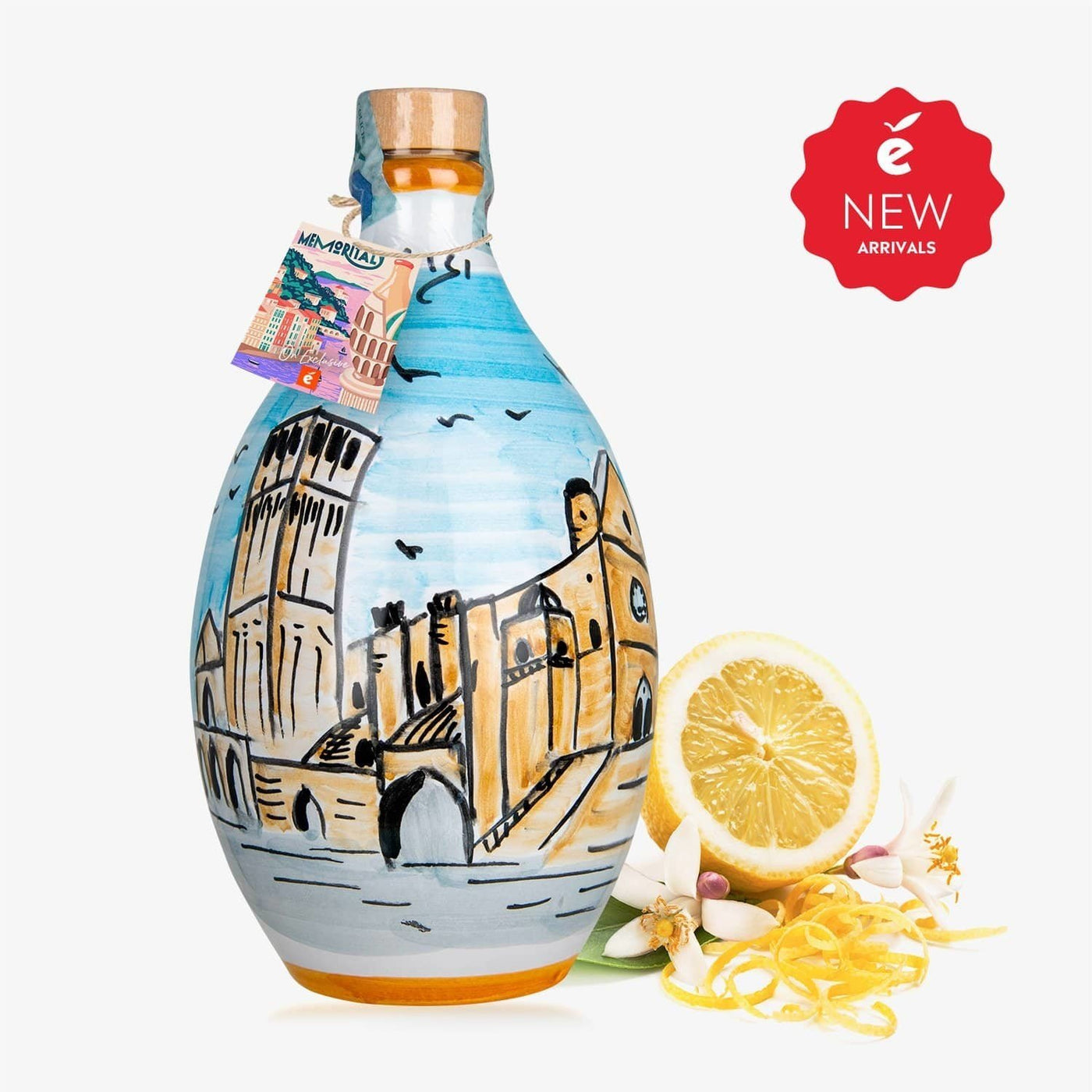 'ASSISI' - Handmade Jar Limoncello