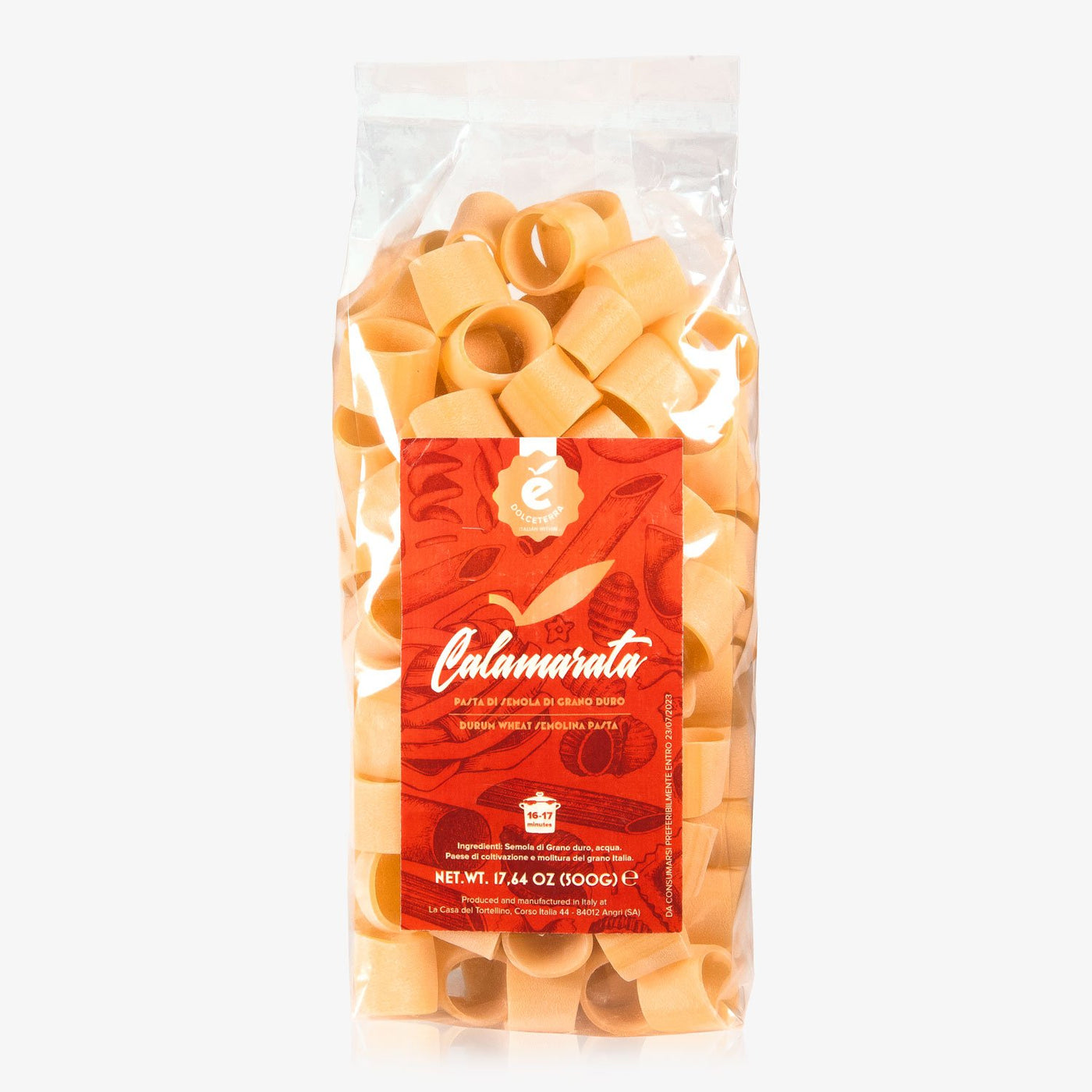Calamarata - Dolceterra Pasta (5 PCS)