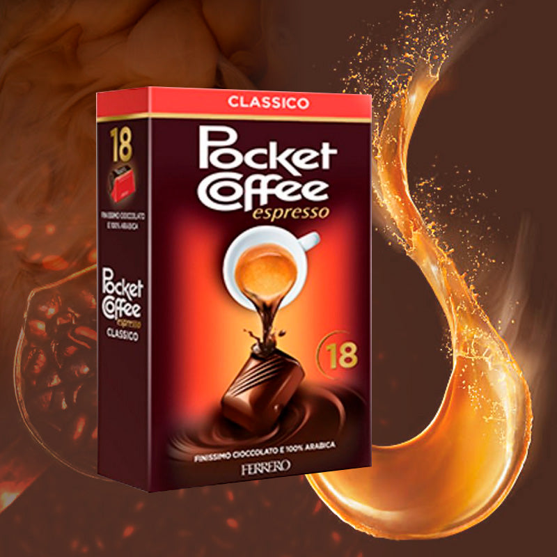 Pocket Coffee - Espresso, 100% Arabica