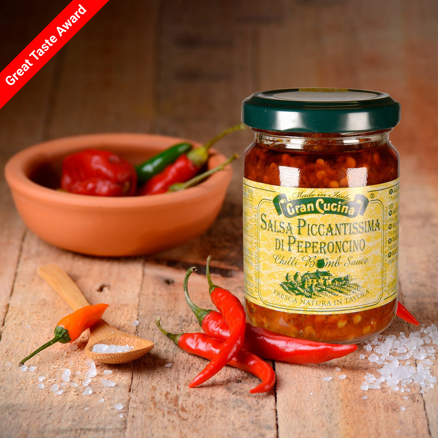 Salsa Piccantissima di Peperoncino - Chilli Bomb Sauce