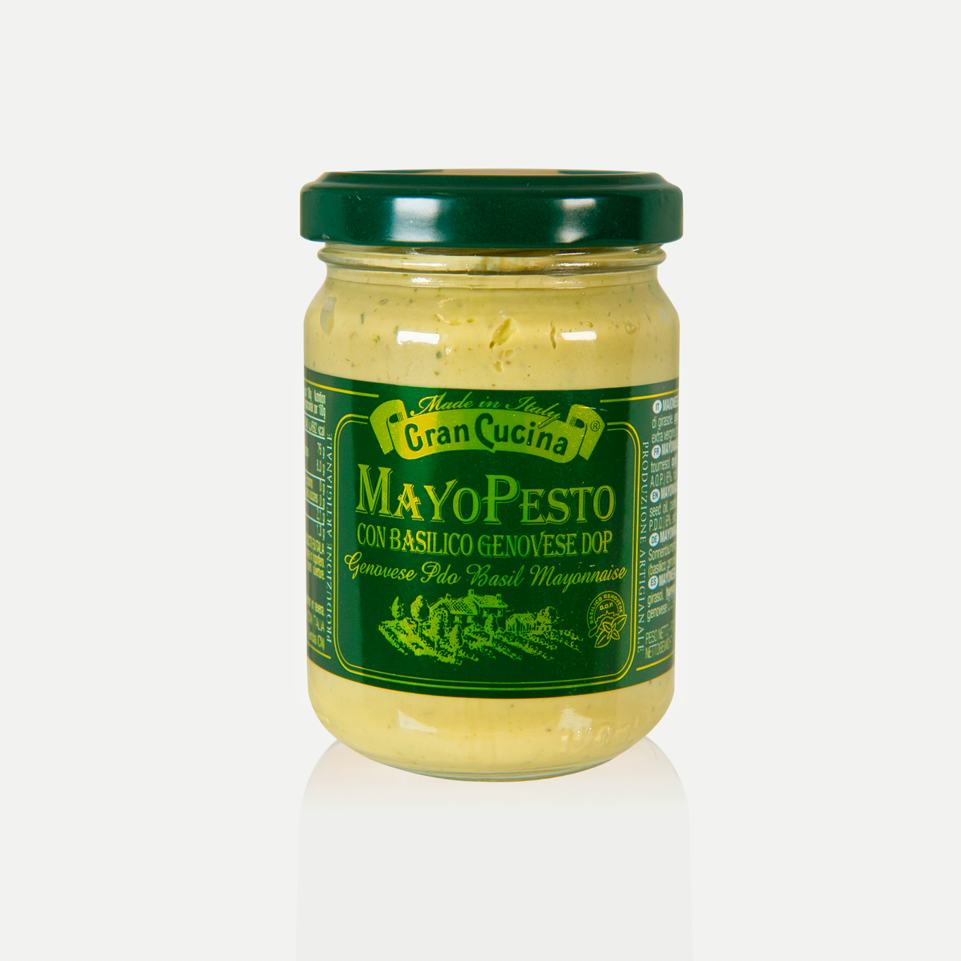 Mayonnaise with Genovese Basil