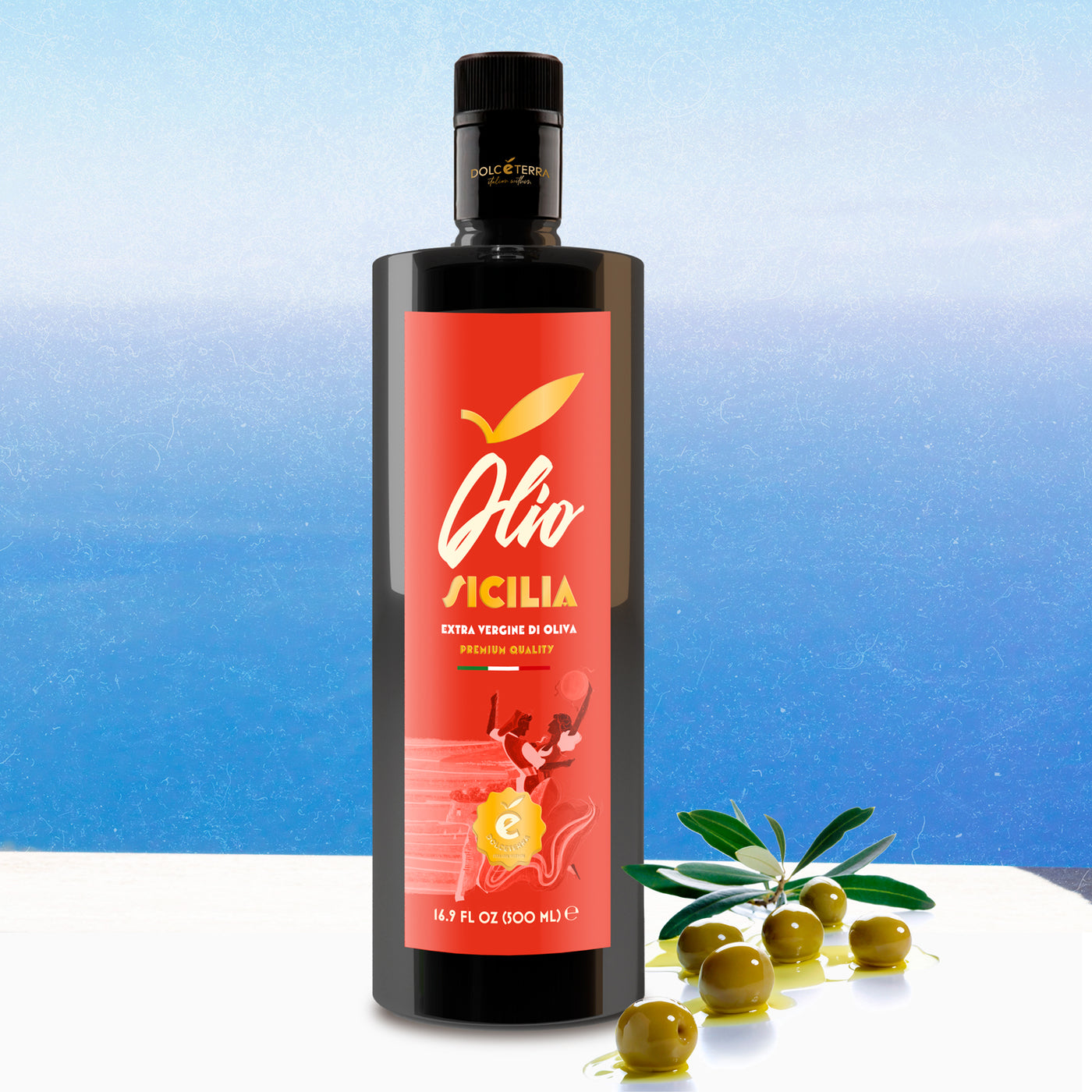 Huile d'Olive Extra Vierge SICILIE - DOLCETERRA