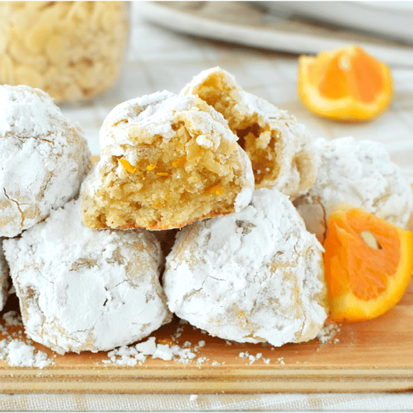 Bon Bon of Classic Almond Orange-Flavored Sicilian Almond Biscuits: Sicilian Delight