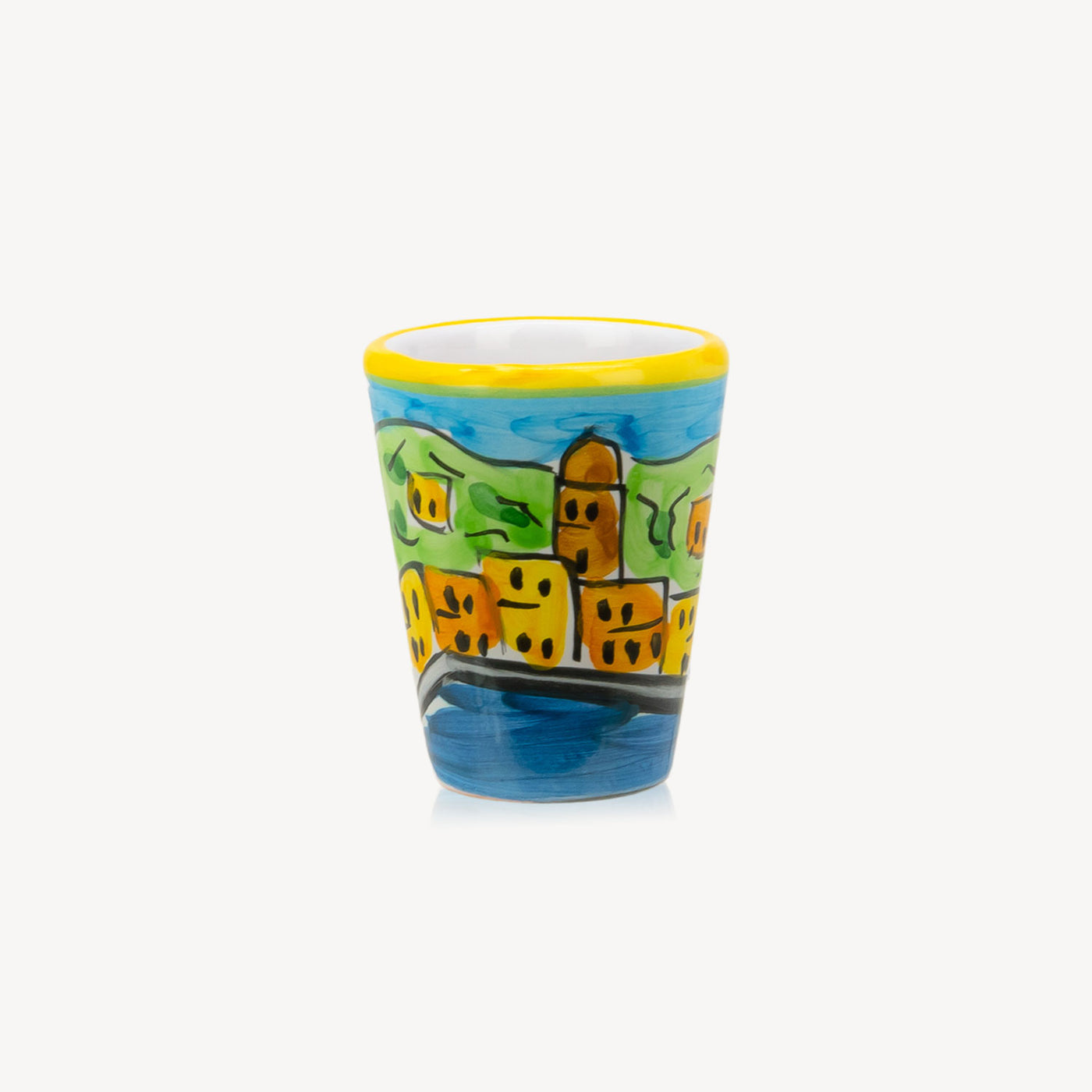 Portofino Handmade Painted Glasses (2 pcs)