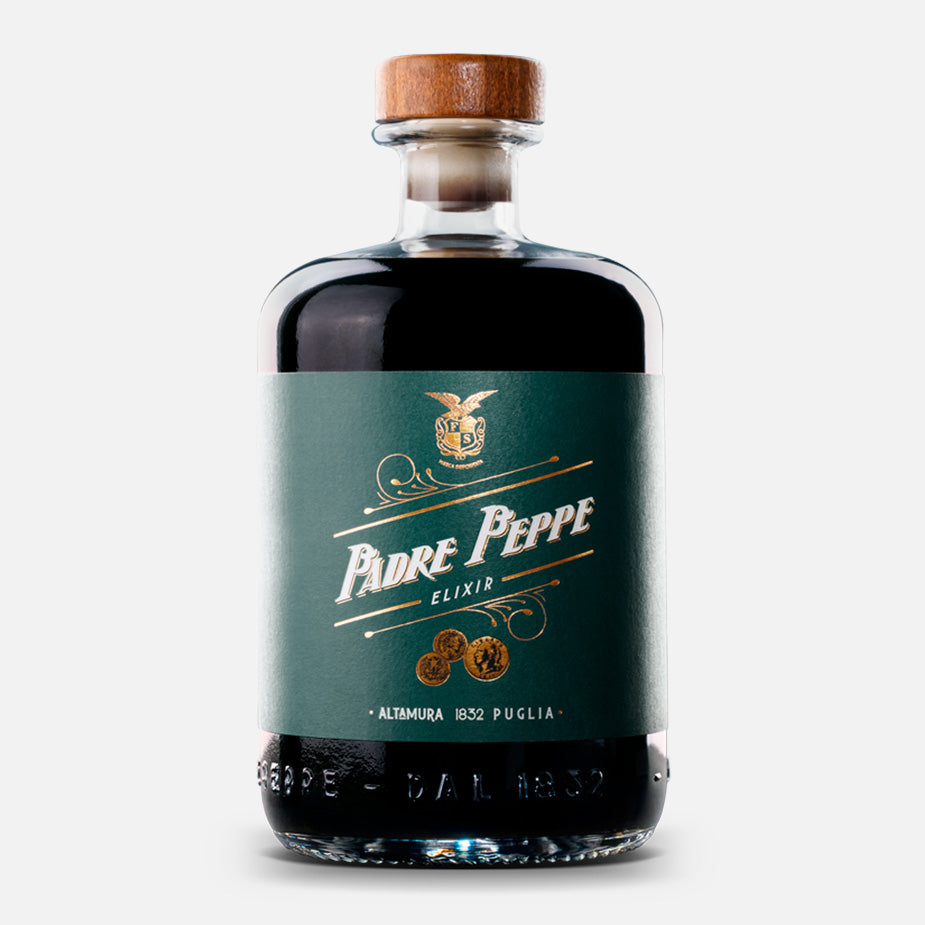 Padre Peppe - Elixir Amaro 42% Vol 70 cl Liqueur Amère 