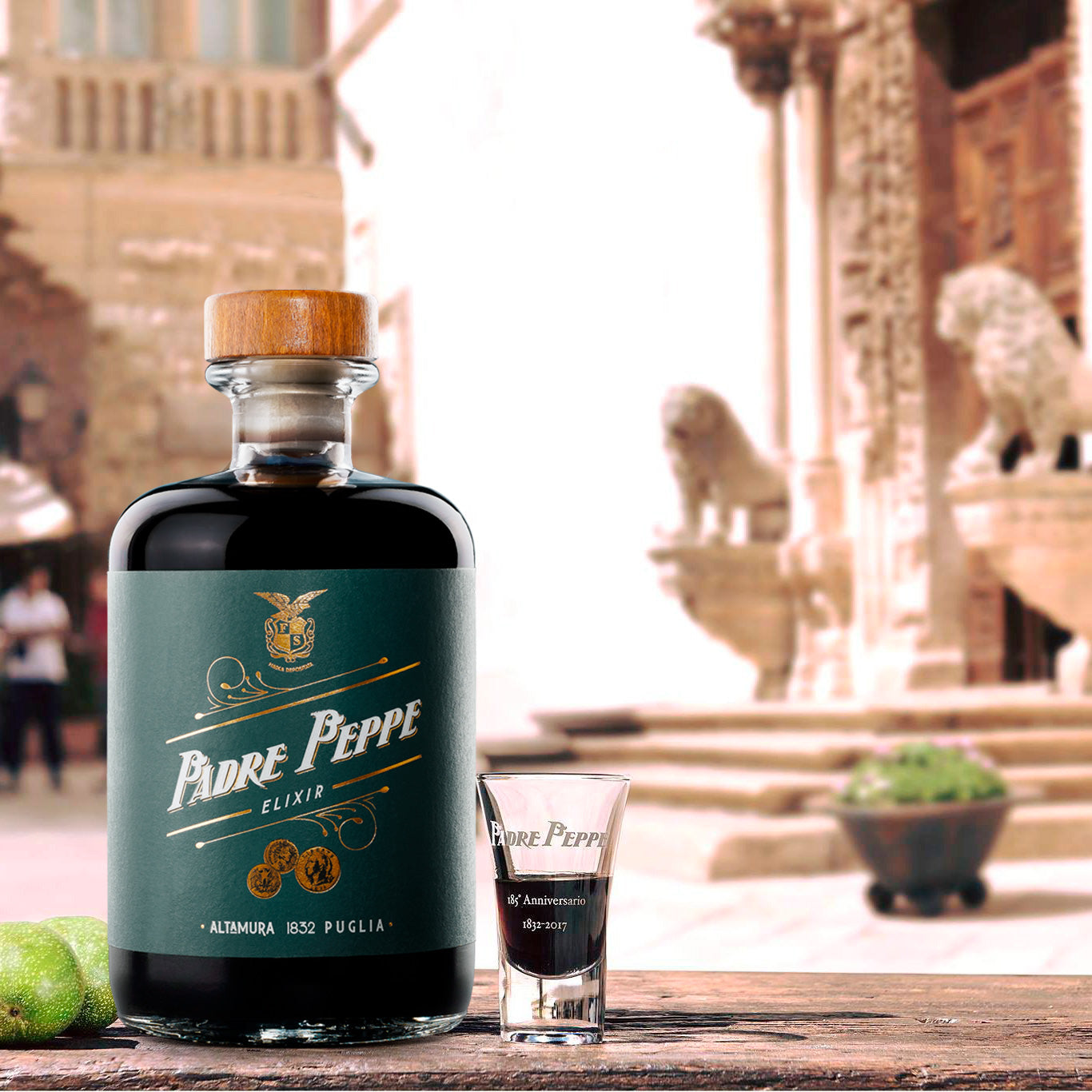 Padre Peppe - Elixir Amaro 42% Vol 70 cl Liqueur Amère 