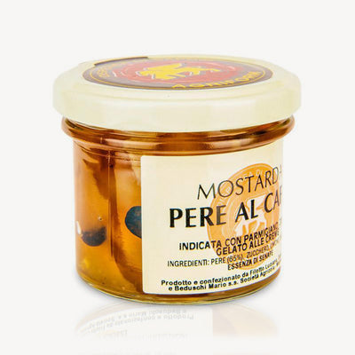 Pears Coffee Mostarda