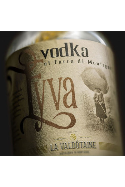 Premium Artisan Vodka - La Valdotaine Limited Edition Gift Tube