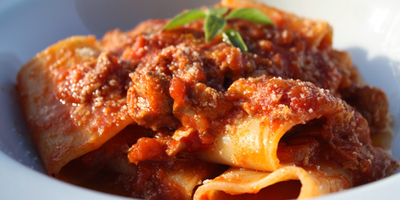 Dolceterra italian sauce with rabbit