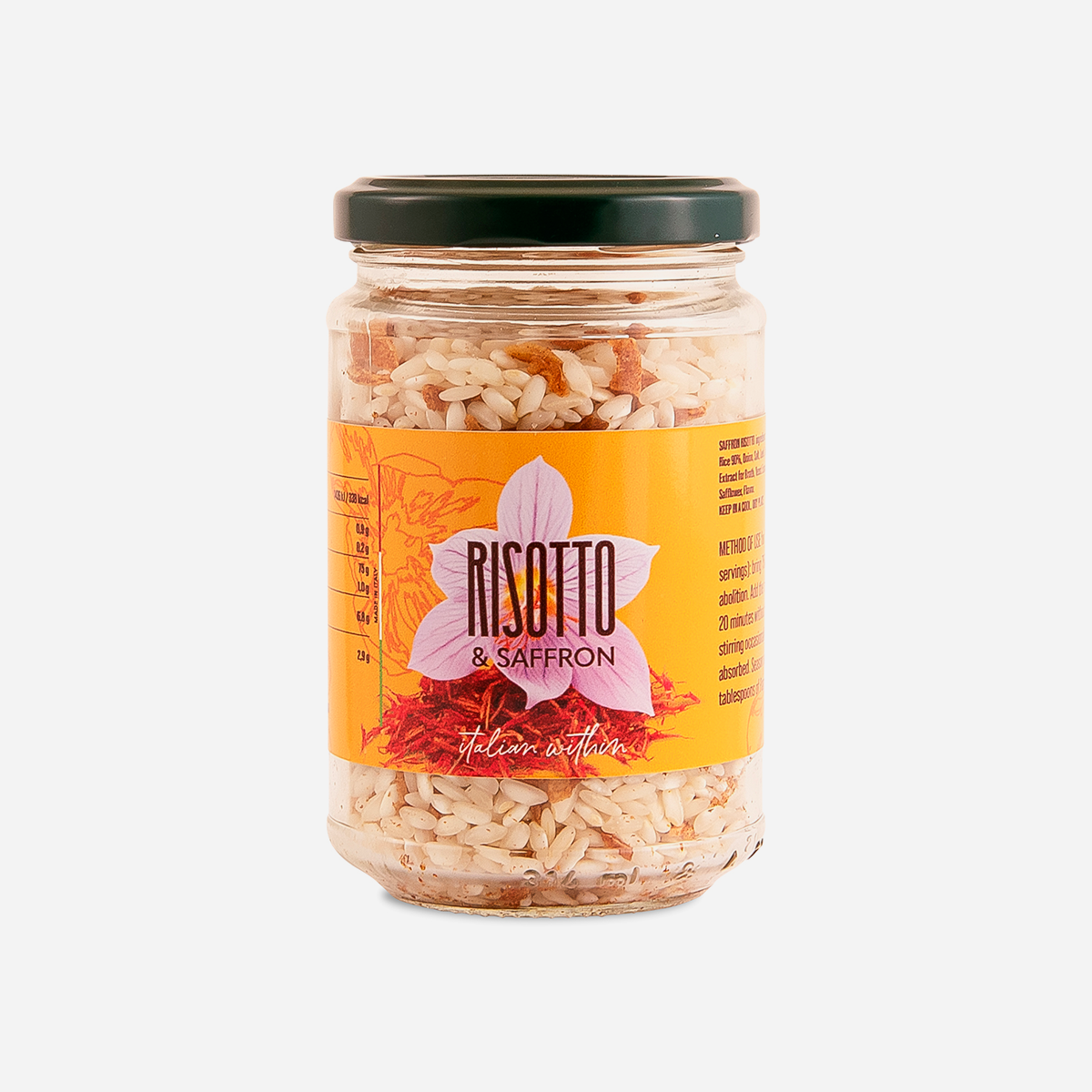 Saffron Italian Risotto - Classic Italian Delight