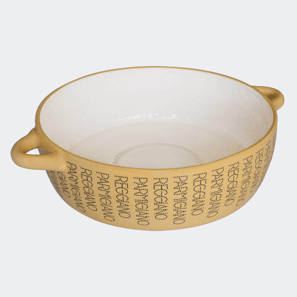 Ceramic spaghetti bowl 'Parmigiano Reggiano'