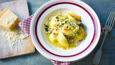 TORTELLINI WITH RICOTTA AND FRESH SPINACH