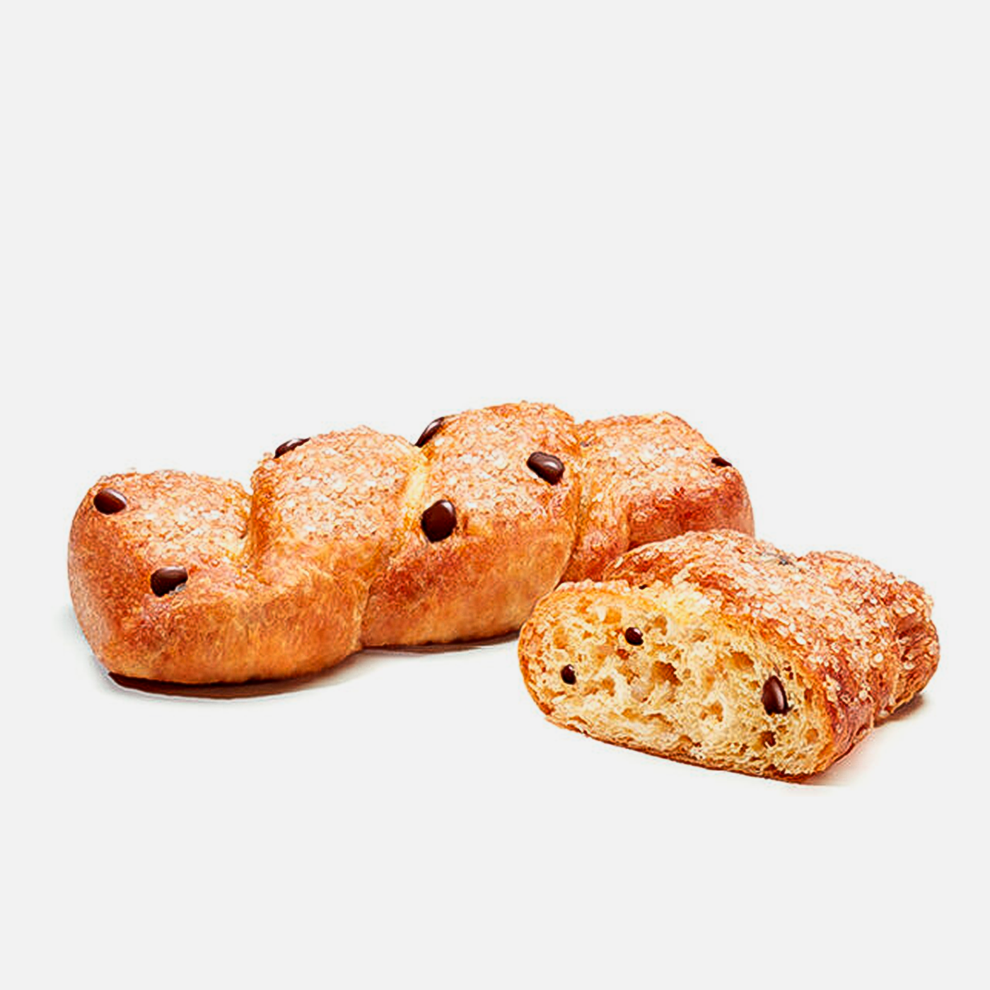 Artisan Treccia Pasta Sfogliata with chocolate