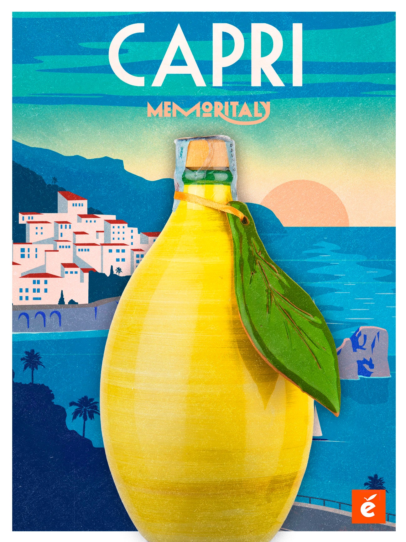 'Capri' - Handmade Jar Limoncello